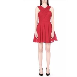 Kooples wine red dress never worn!!!